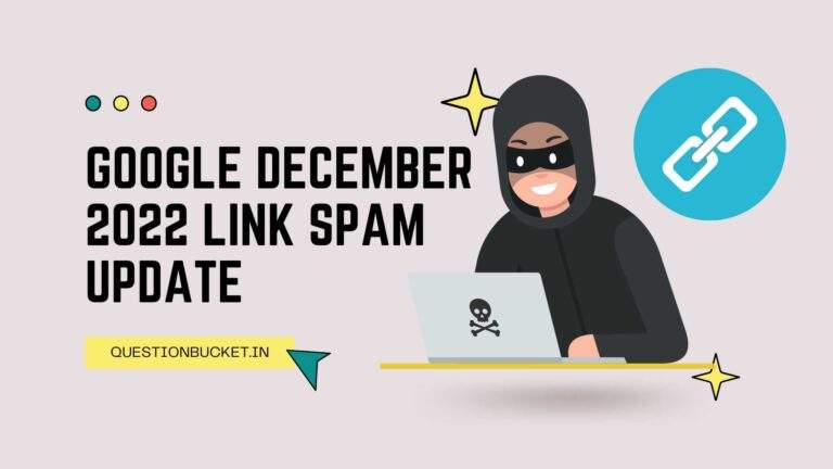 Google December 2022 Link Spam Update