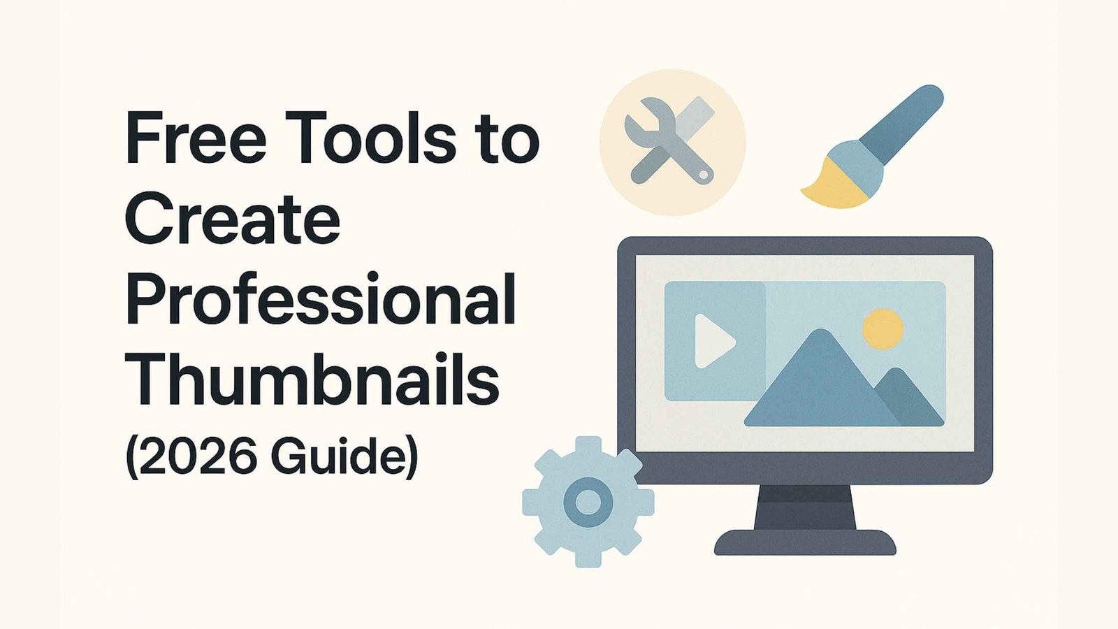 Free Tools to Create Professional Thumbnails